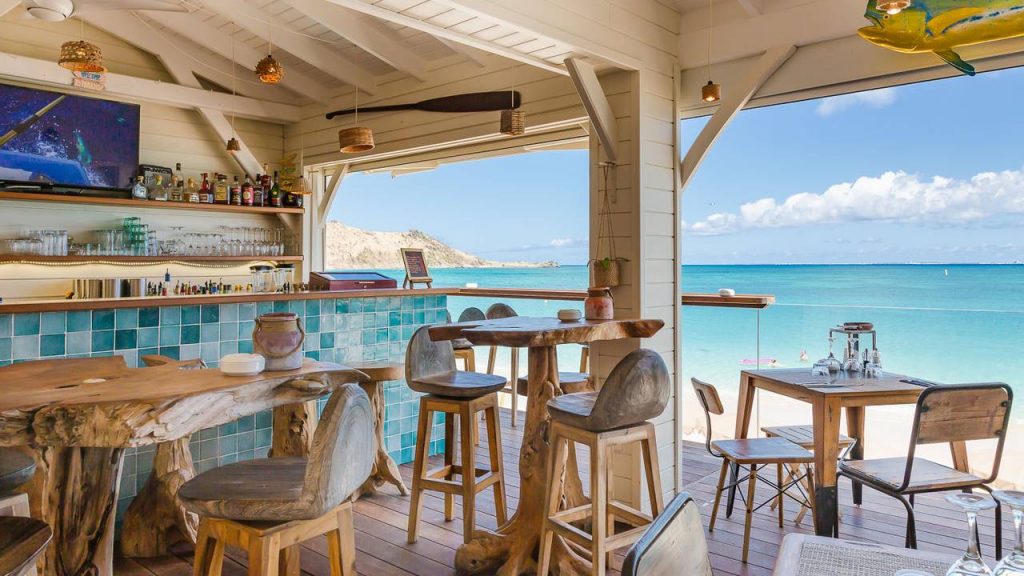 sxm beach restaurants by amazing stay sxm le temps des cerises