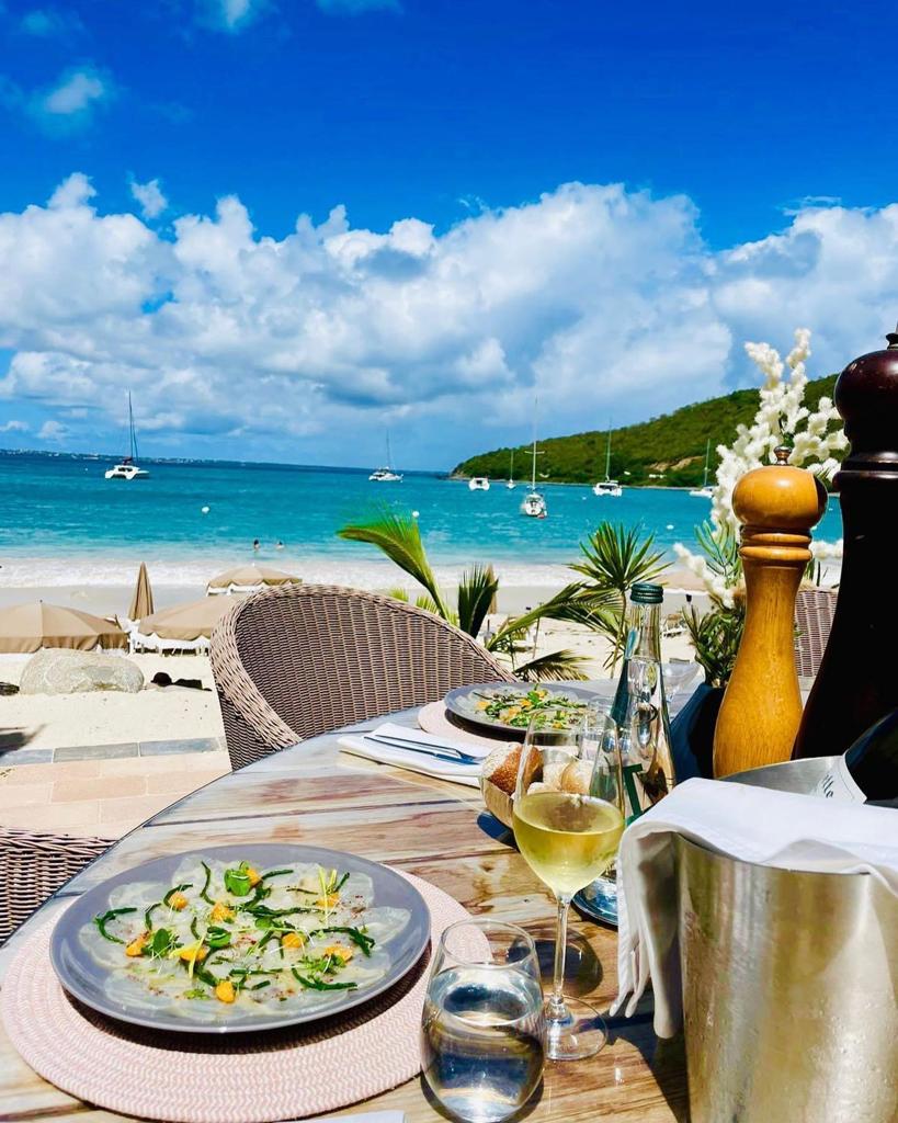 sxm beach restaurants by amazing stay sxm Anse marcel beach